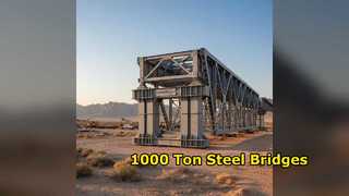 Steel Bridges 1000 Ton Seismic