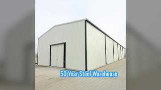 Comprimento customizável da construção de armazém de aço de 50 anos