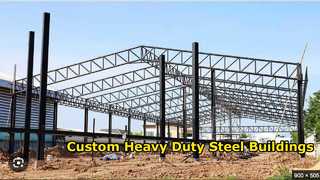 Heavy Duty Steel Prefabricated Building Factory Solution