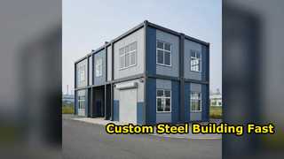 Custom Steel Building Fast Fireproof 12m