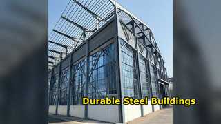 Fábrica de armazém de oficina de construção de aço