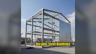 Durable Steel Building for Industry