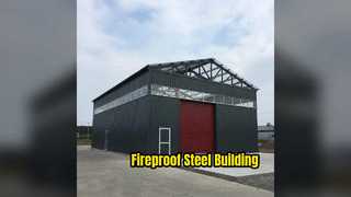 Fireproof Steel Building Fast Assembly