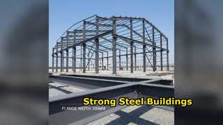Steel Building Blast Painted Galvanized
