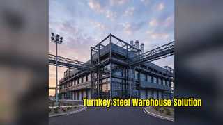 Turnkey Steel Warehouse Complete Project Solution